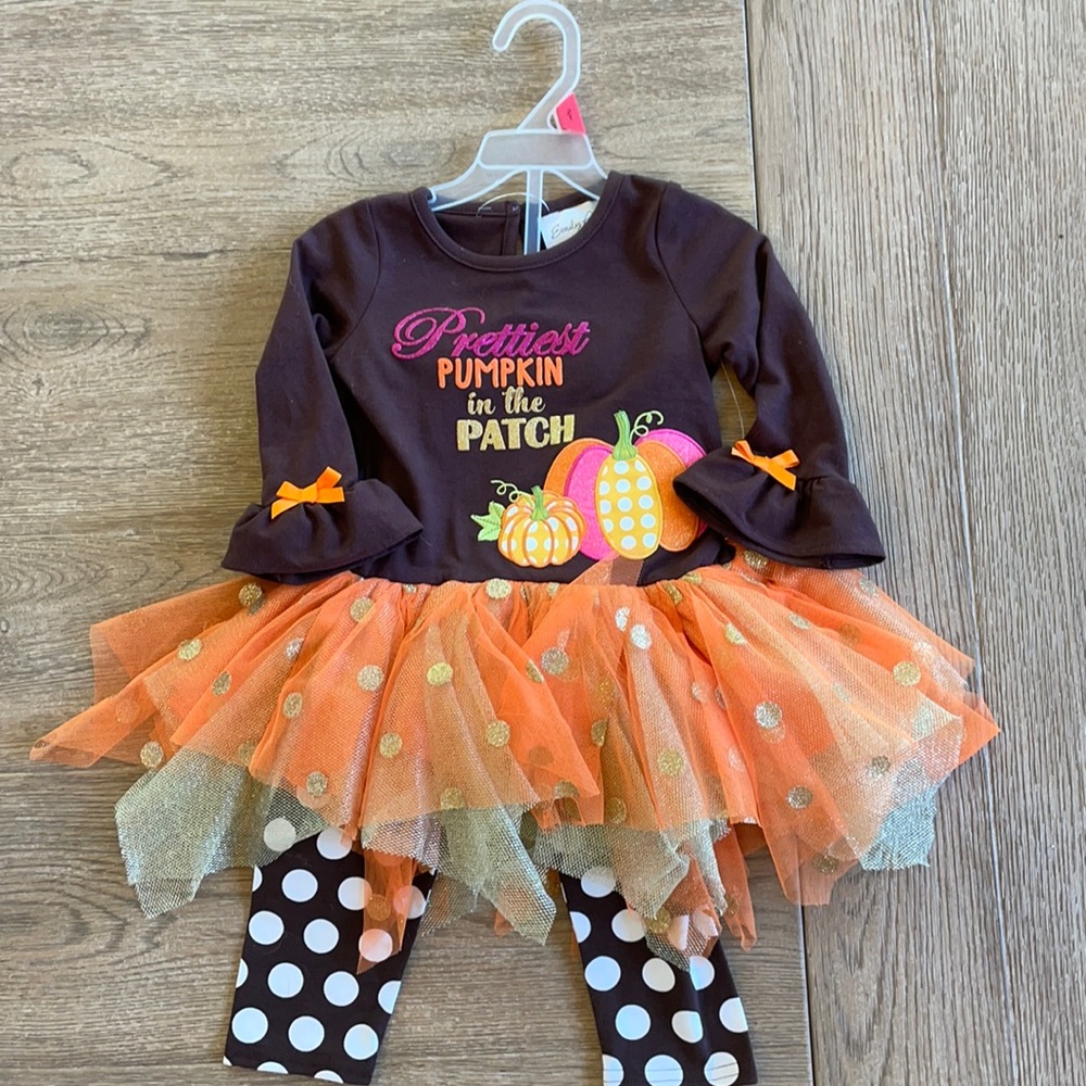 Toddler Halloween or thanksgiving outfit